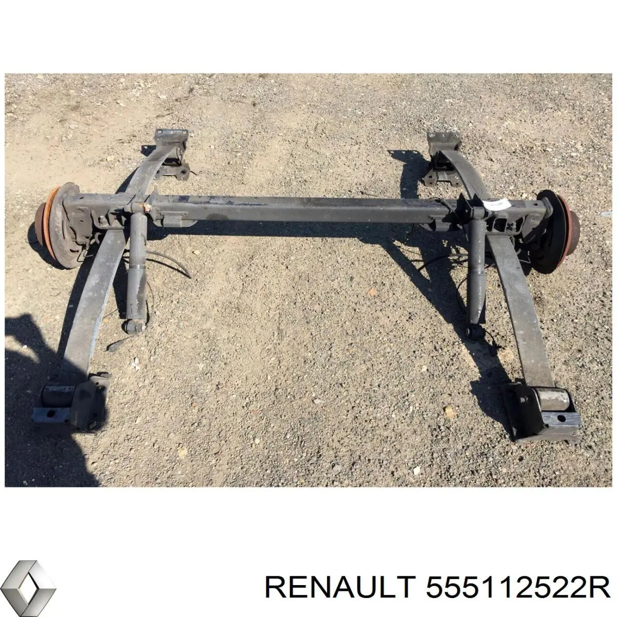 Балка задньої підвіски поперечна Renault (RVI) 555112522R ціна, від 74.49 USD