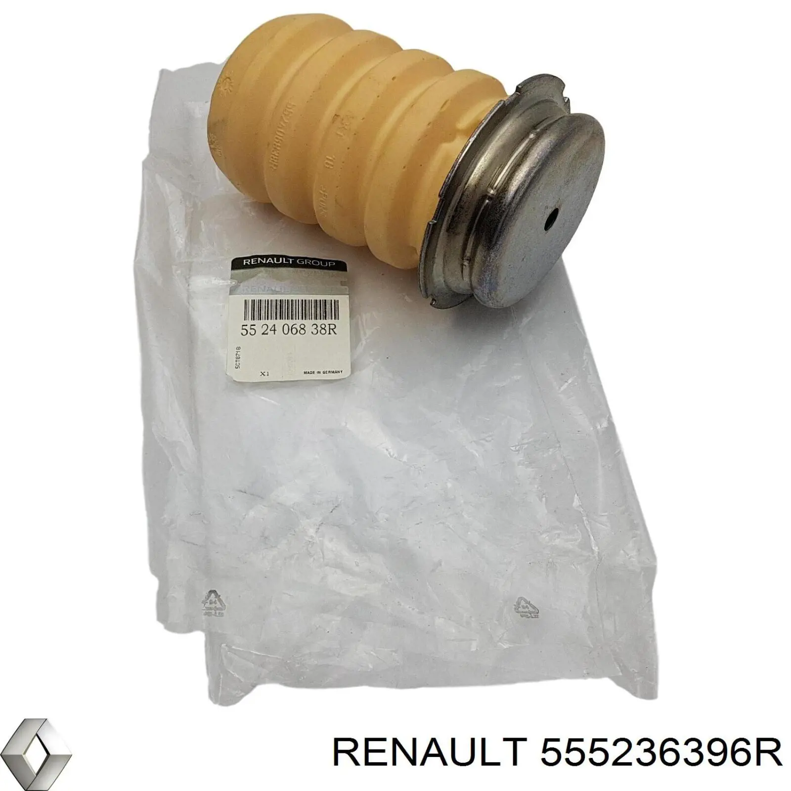 Проставка (гумове кільце) пружини задньої, нижня Renault (RVI) 555236396R ціна, від 25.51 USD