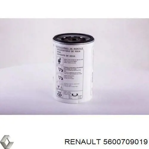 5600709019 Renault (RVI) кільце форсунки інжектора, посадочне