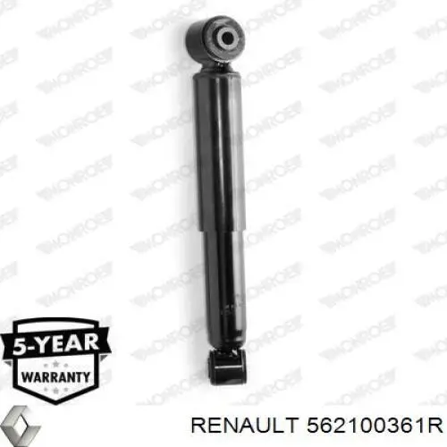 562100361R Renault (RVI) амортизатор задній