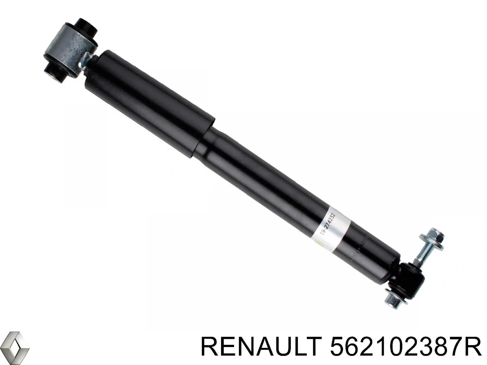 Амортизатор задній 562102387R Renault (RVI)