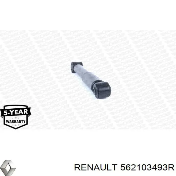 Амортизатор задній Renault (RVI) 562103493R ціна, від 31.67 USD