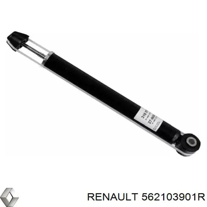 Амортизатор задній Renault (RVI) 562103901R ціна, від 45.36 USD