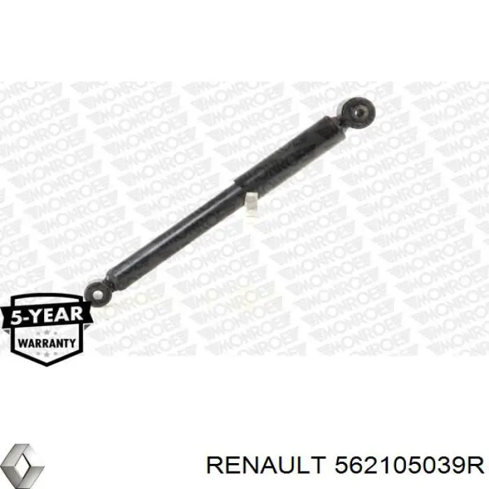 Амортизатор задній 562105039R Renault (RVI)