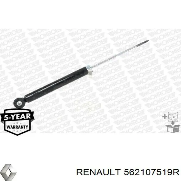Амортизатор задній 562107519R Renault (RVI)