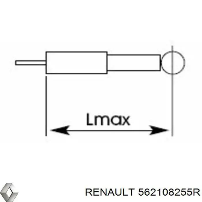  562108255R Renault (RVI)