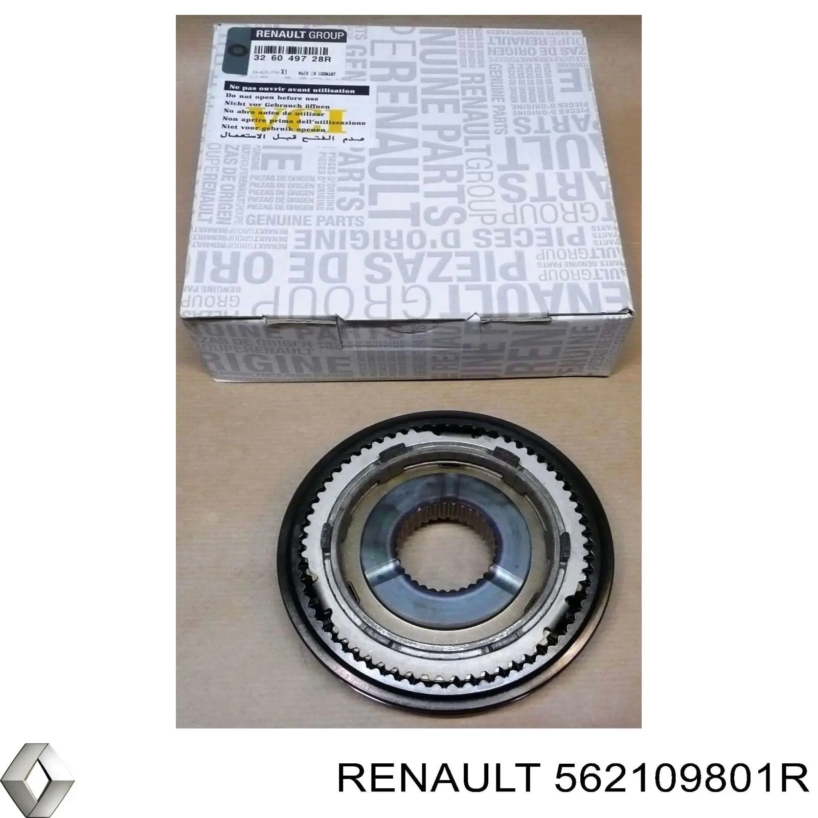Стійка задня права Renault (RVI) 562105958R