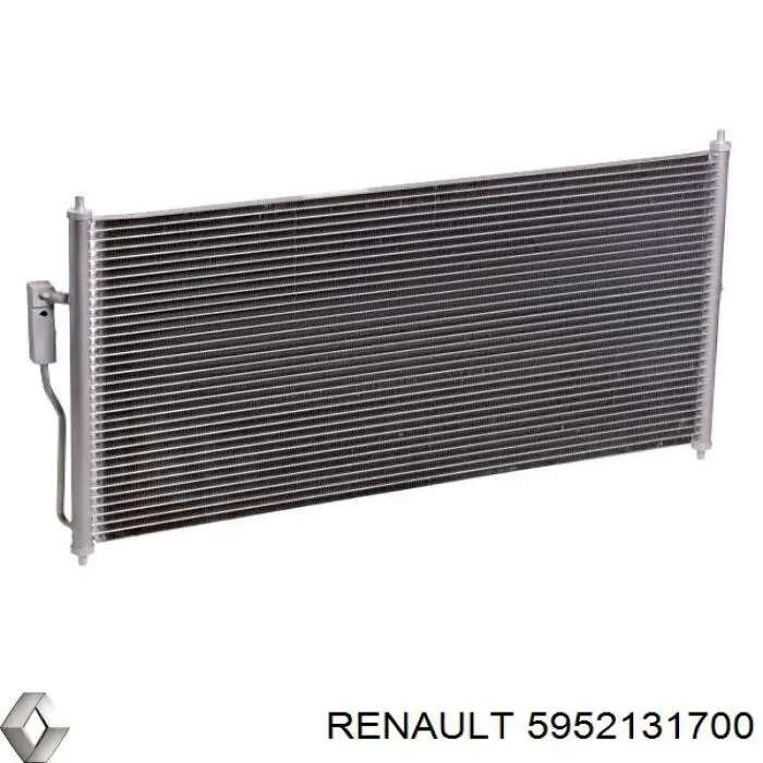 Радіатор кондиціонера 5952131700 Renault (RVI)