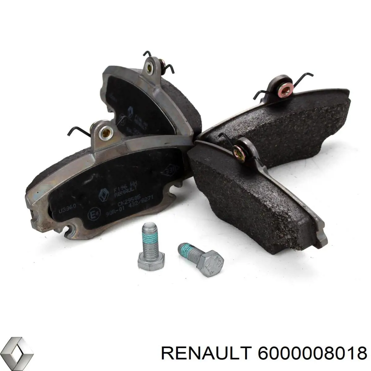 Купити 6000008018 Renault (RVI) Колодки гальмівні передні, дискові