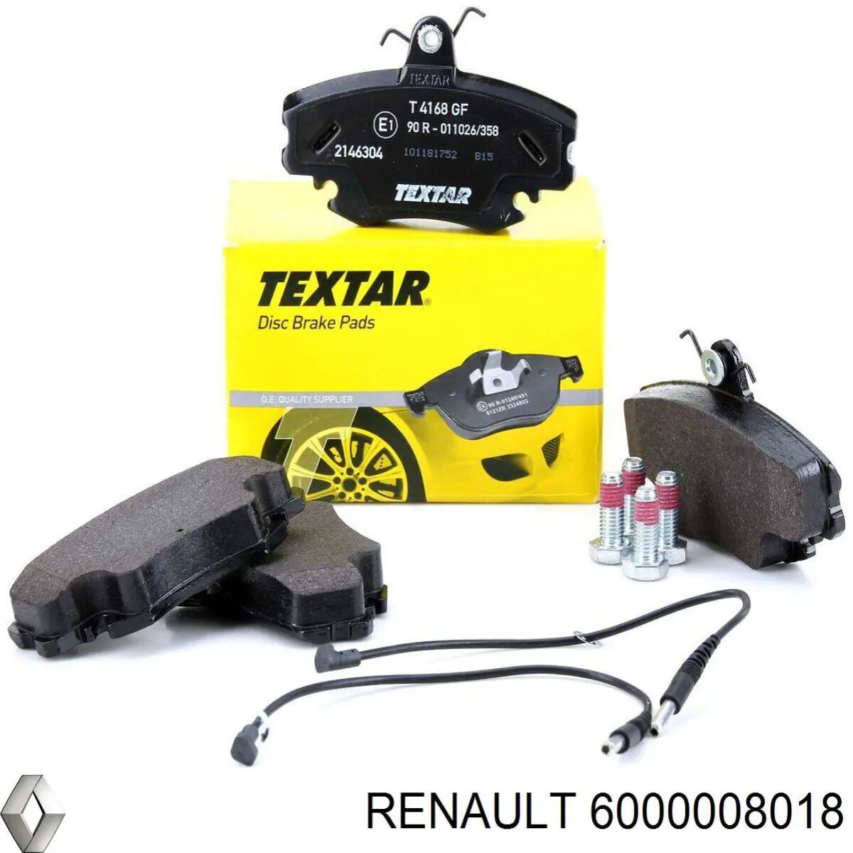 Гальмівні колодки Renault (RVI) 6000008018 ціна, від 15.43 USD