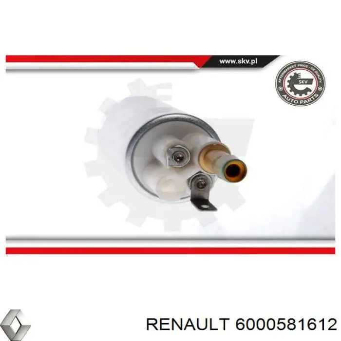 6000581612 Renault (RVI) елемент-турбінка паливного насосу