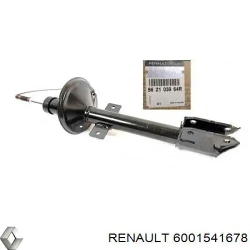 Купити 6001541678 Renault (RVI) Підшипник опорний амортизатора, переднього