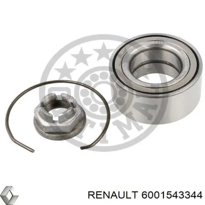 Комплект підшипник маточини передньої Renault (RVI) 6001543344 ціна, від 14.50 USD