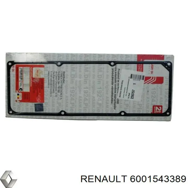 Купити 6001543389 Renault (RVI) Прокладка клапанної кришки