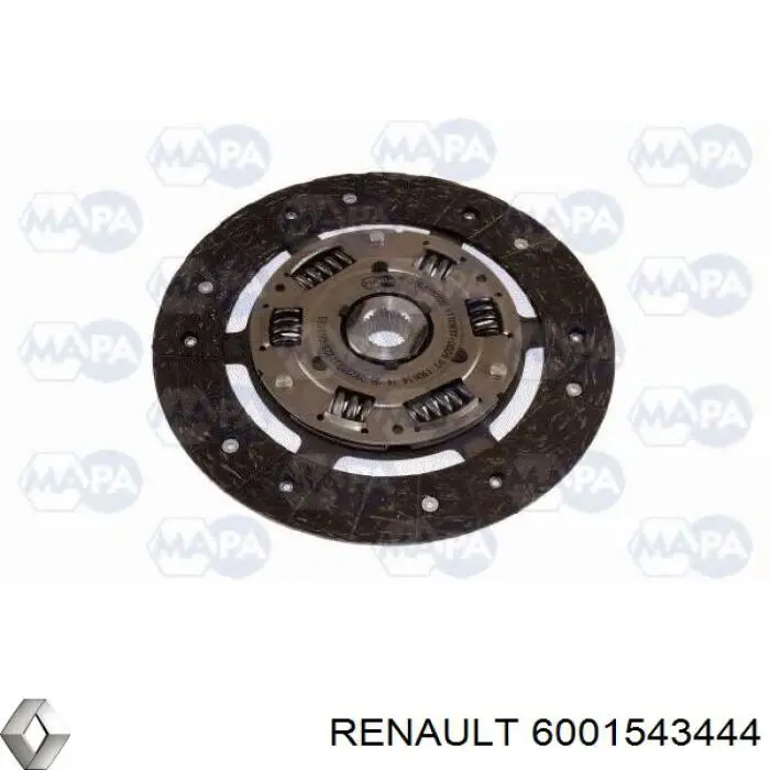 Диск зчеплення 6001543444 Renault (RVI)