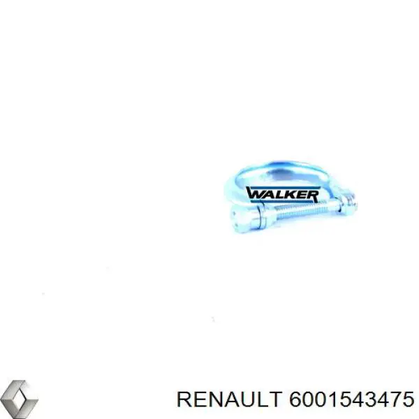 З'єднувальні елементи передні, система випуску Renault (RVI) 6001543475 ціна, від 2.73 USD