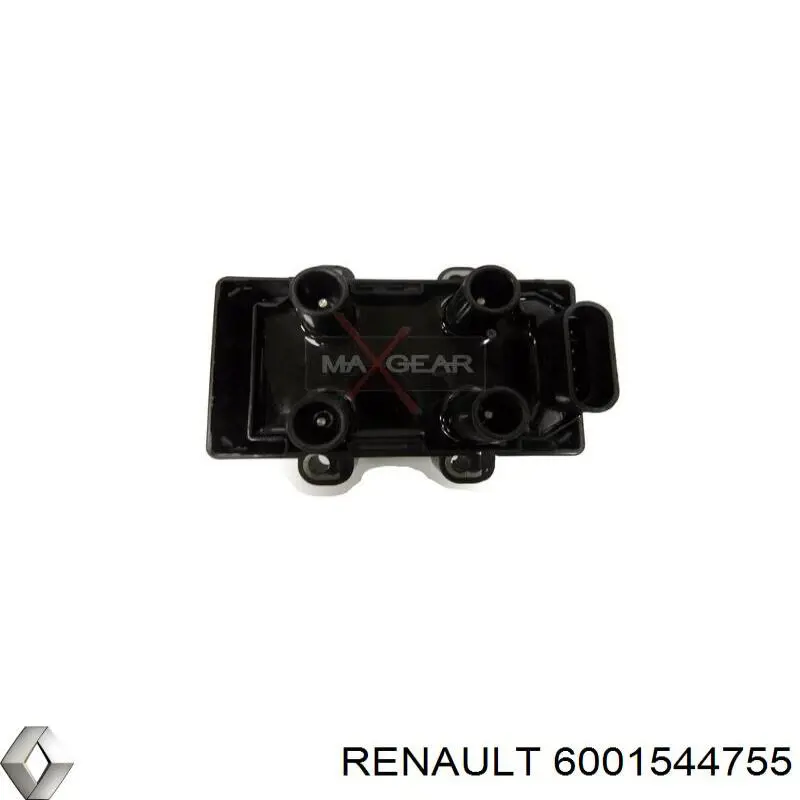 Котушка запалювання 6001544755 Renault (RVI)