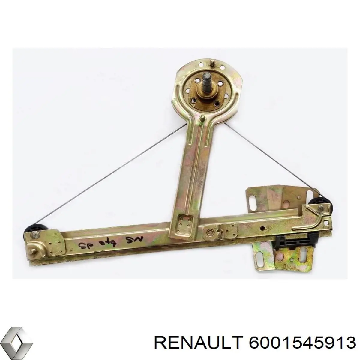 6001545913 Renault (RVI) Молдинг задніх правих дверей