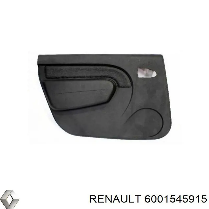 Купити 6001545915 Renault (RVI) Молдинг передньої правої двері