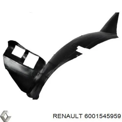 6001545959 Renault (RVI) Підкрилок переднього крила, лівий передній