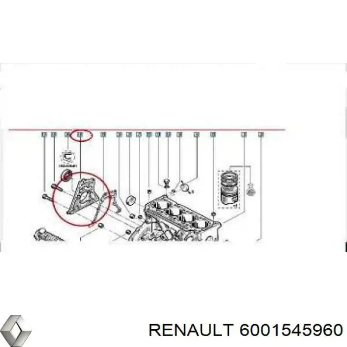 Підкрилок переднього крила, лівий задній Renault (RVI) 6001545960 ціна, від 26.57 USD