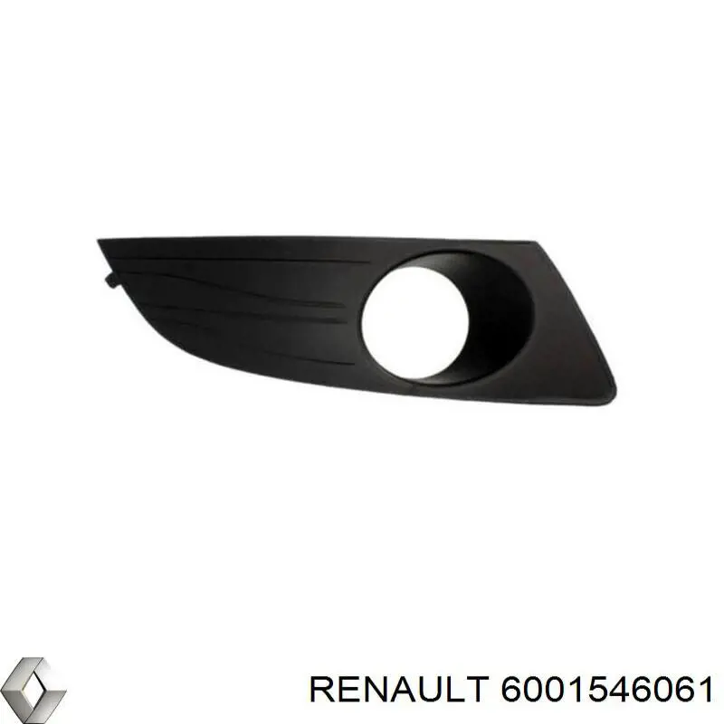 Ліве бокове дзеркало 6001546061 Renault (RVI)