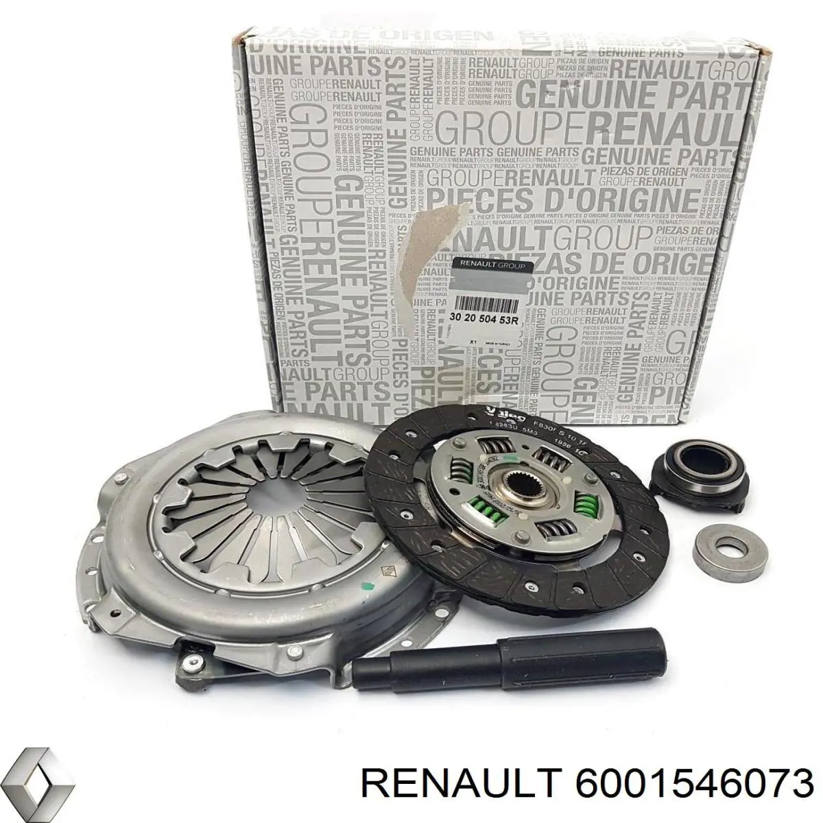 6001546073 Renault (RVI) комплект зчеплення (3 частини)