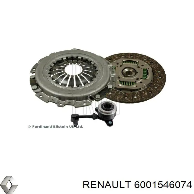Зчеплення Renault (RVI) 6001546074 ціна, від 23.12 USD