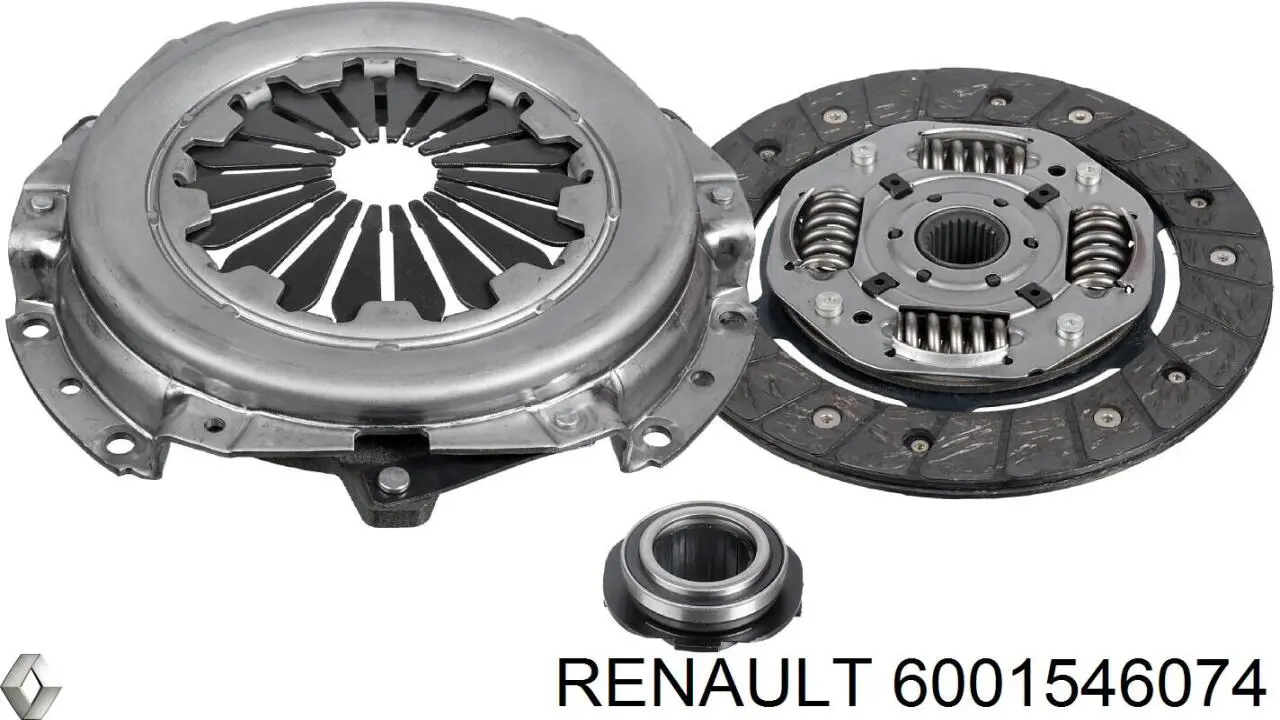 Диск зчеплення 6001546074 Renault (RVI)