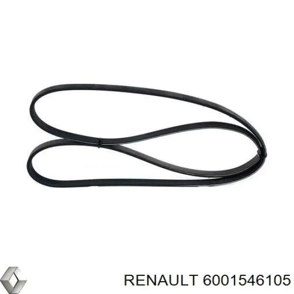 Клиновий ремінь Renault (RVI) 6001546105 ціна, від 8.09 USD