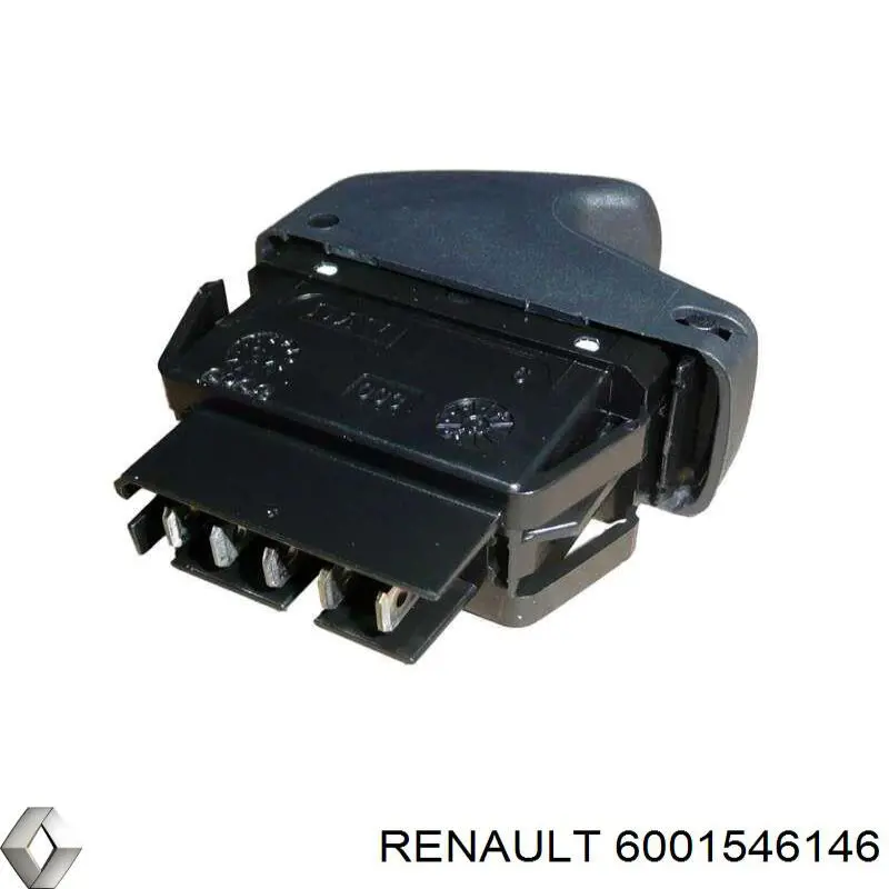 Кнопка вмикання двигуна склопідіймача задня права Renault (RVI) 6001546146 ціна, від 22.52 USD
