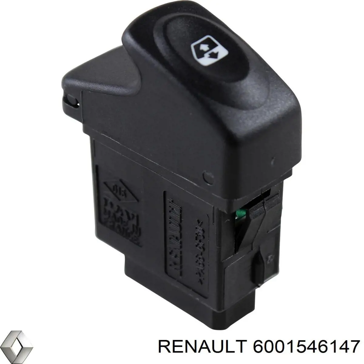 Купити 6001546147 Renault (RVI) Кнопка вмикання двигуна склопідіймача задня