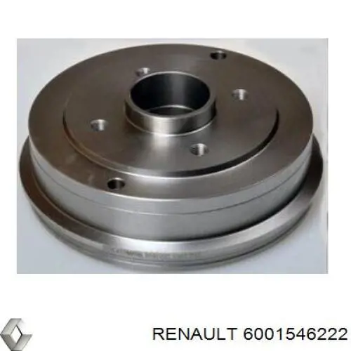 Корзина зчеплення 6001546222 Renault (RVI)