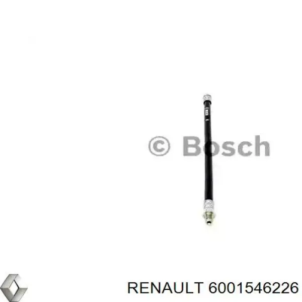 Шланг гальмівний передній Renault (RVI) 6001546226 ціна, від 7.40 USD