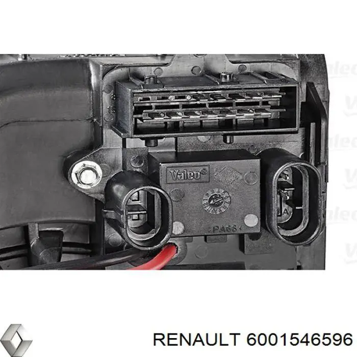 6001546596 Renault (RVI) двигун вентилятора пічки (обігрівача салону)
