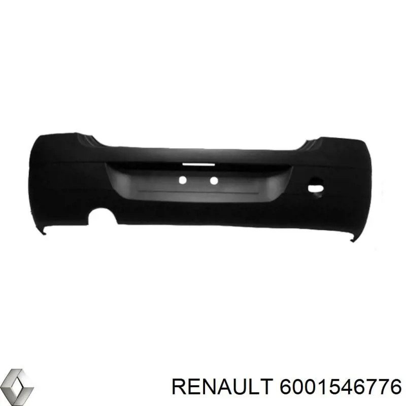 6001546776 Renault (RVI) бампер задній