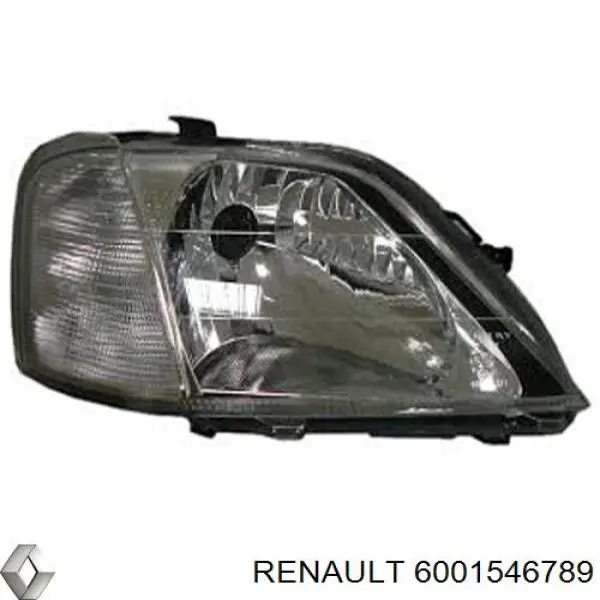 Фара правая Renault (RVI) 6001546789 ціна, від 38.81 USD