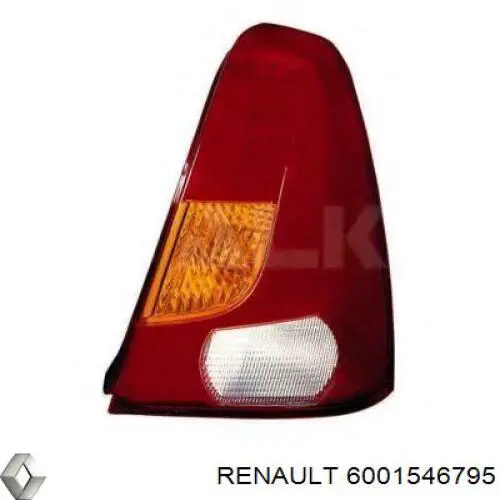 6001546795 Renault (RVI) Ліхтар задній правий