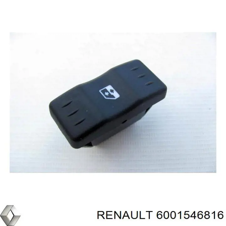 Центральна кнопка склопід'ємника Renault (RVI) 6001546816 ціна, від 3.35 USD