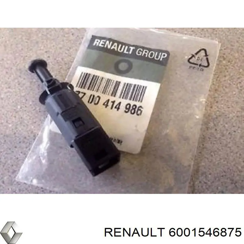 6001546875 Renault (RVI) петля капота, ліва