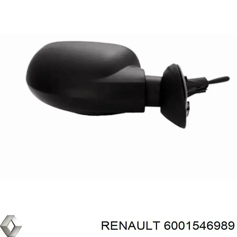 Ліве бічне дзеркало Renault (RVI) 6001546989 ціна, від 22.03 USD