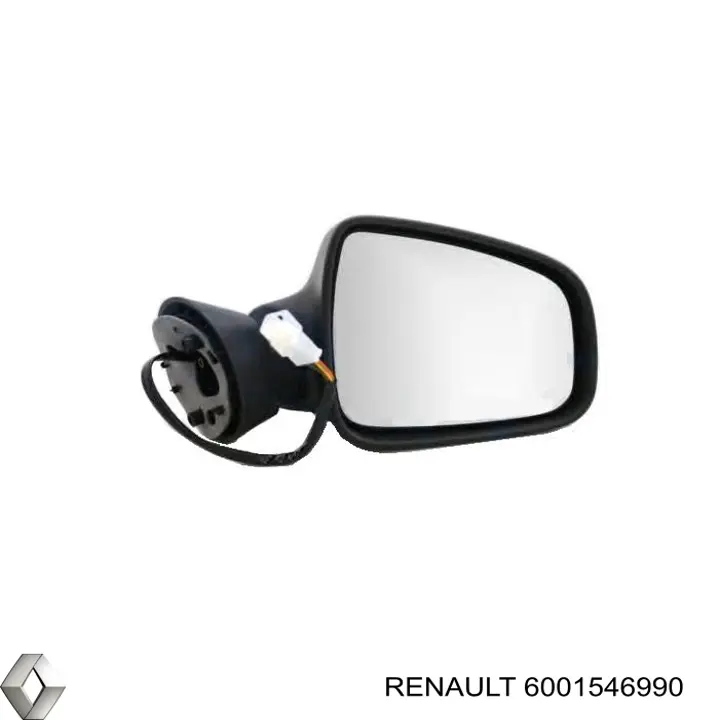 6001546990 Renault (RVI) дзеркало заднього виду, праве