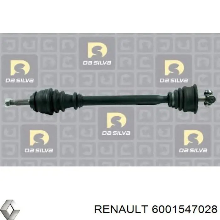 Купити 6001547028 Renault (RVI) Ліва піввісь