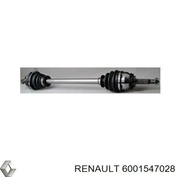 Піввісь передня ліва Renault (RVI) 6001547028