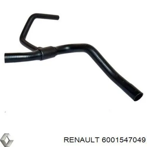 6001547049 Renault (RVI) шланг/патрубок радіатора охолодження, нижній