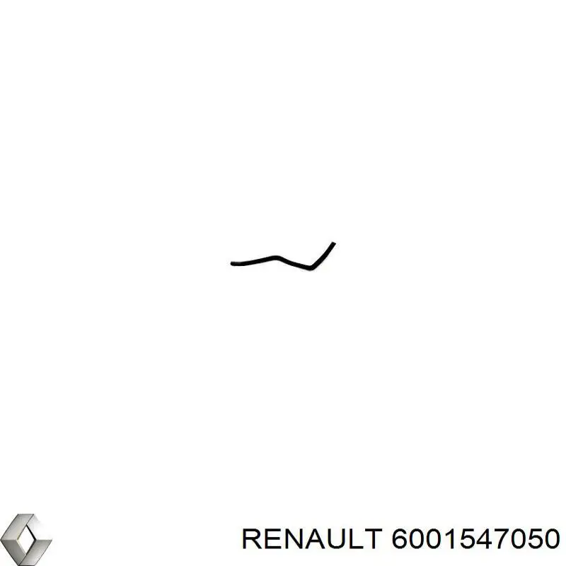 Шланг розширювального бачка, верхній Renault (RVI) 6001547050 ціна, від 4.14 USD