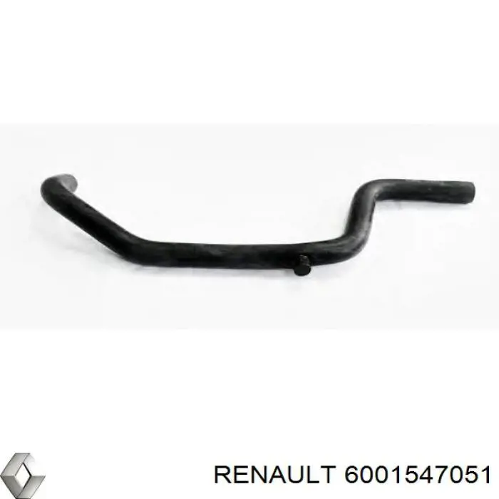 6001547051 Renault (RVI) шланг радіатора опалювача/пічки, подача