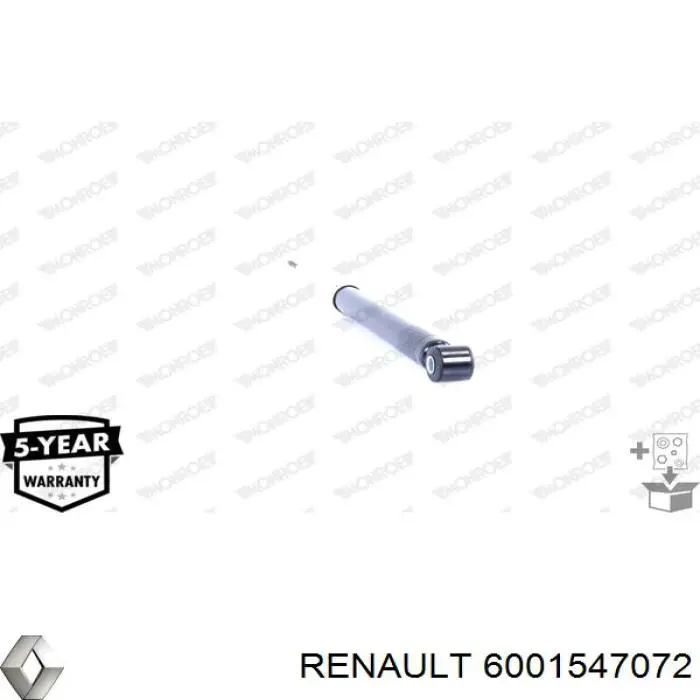 Амортизатор задній 6001547072 Renault (RVI)