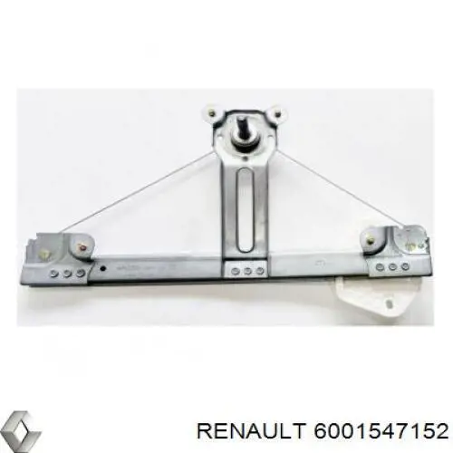 Купити 6001547152 Renault (RVI) Механізм склопідіймача двері задньої, правої