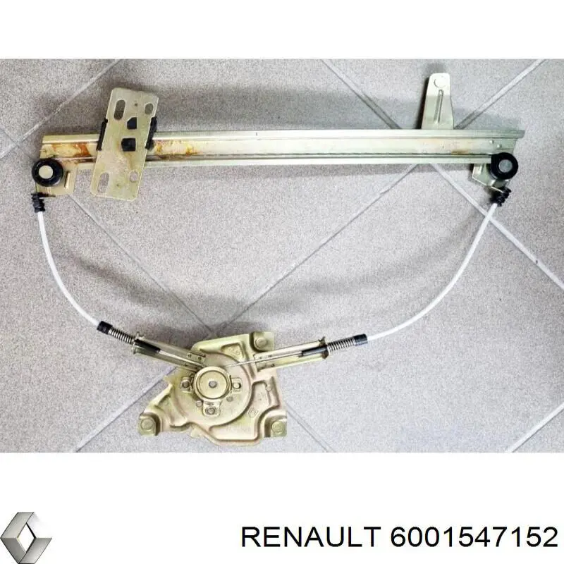Механізм склопідйомника двері задньої, правої Renault (RVI) 6001547152 ціна, від 7.05 USD